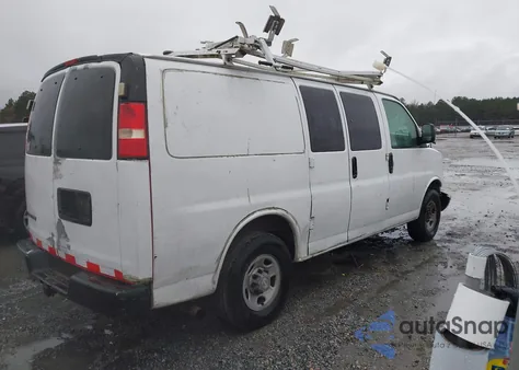 2009 Chevrolet Express 2500 Work Van из США, поврежденный, VIN 1GCGG25C791120538